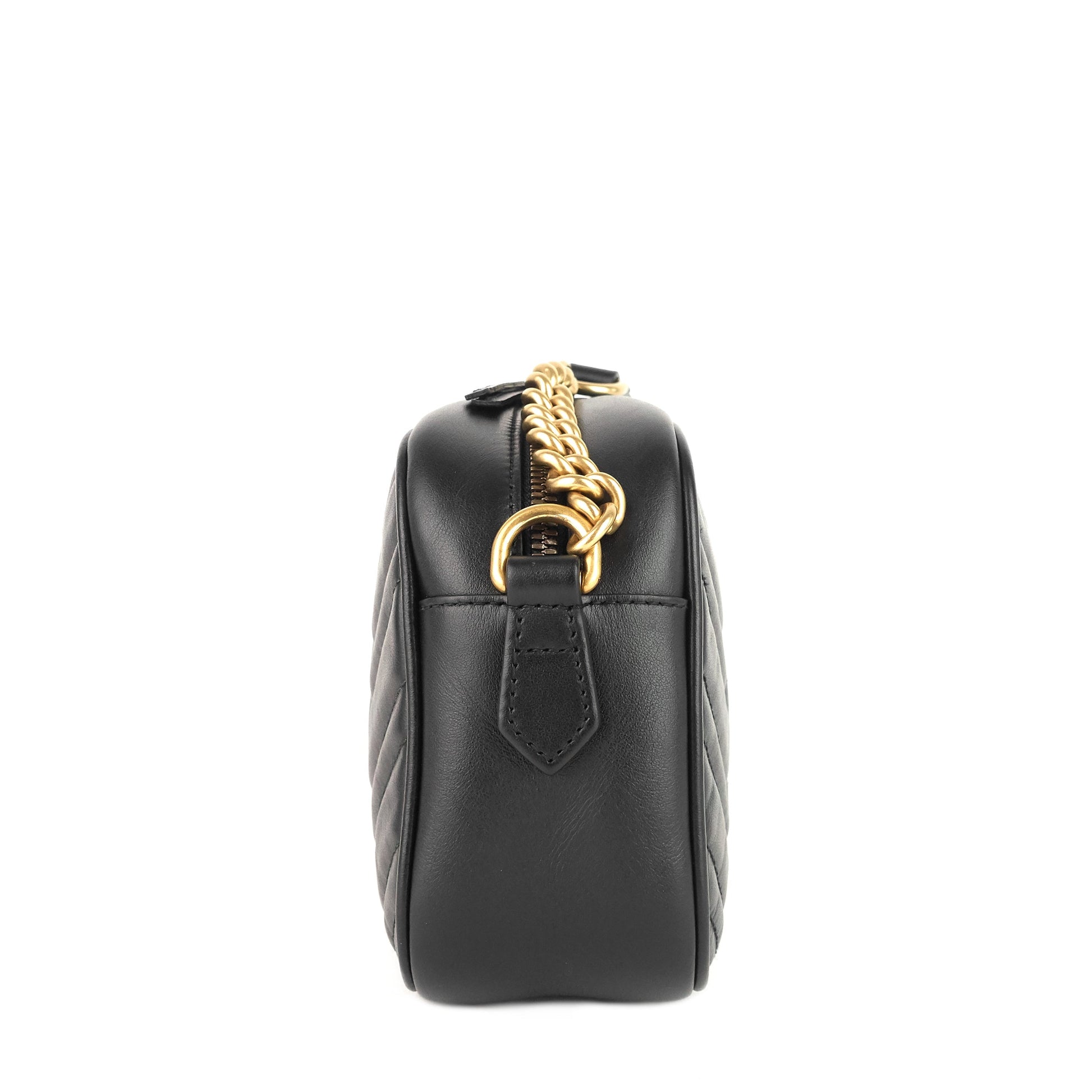 Gucci GG Marmont Small Matelass? Calfskin Shoulder Bag