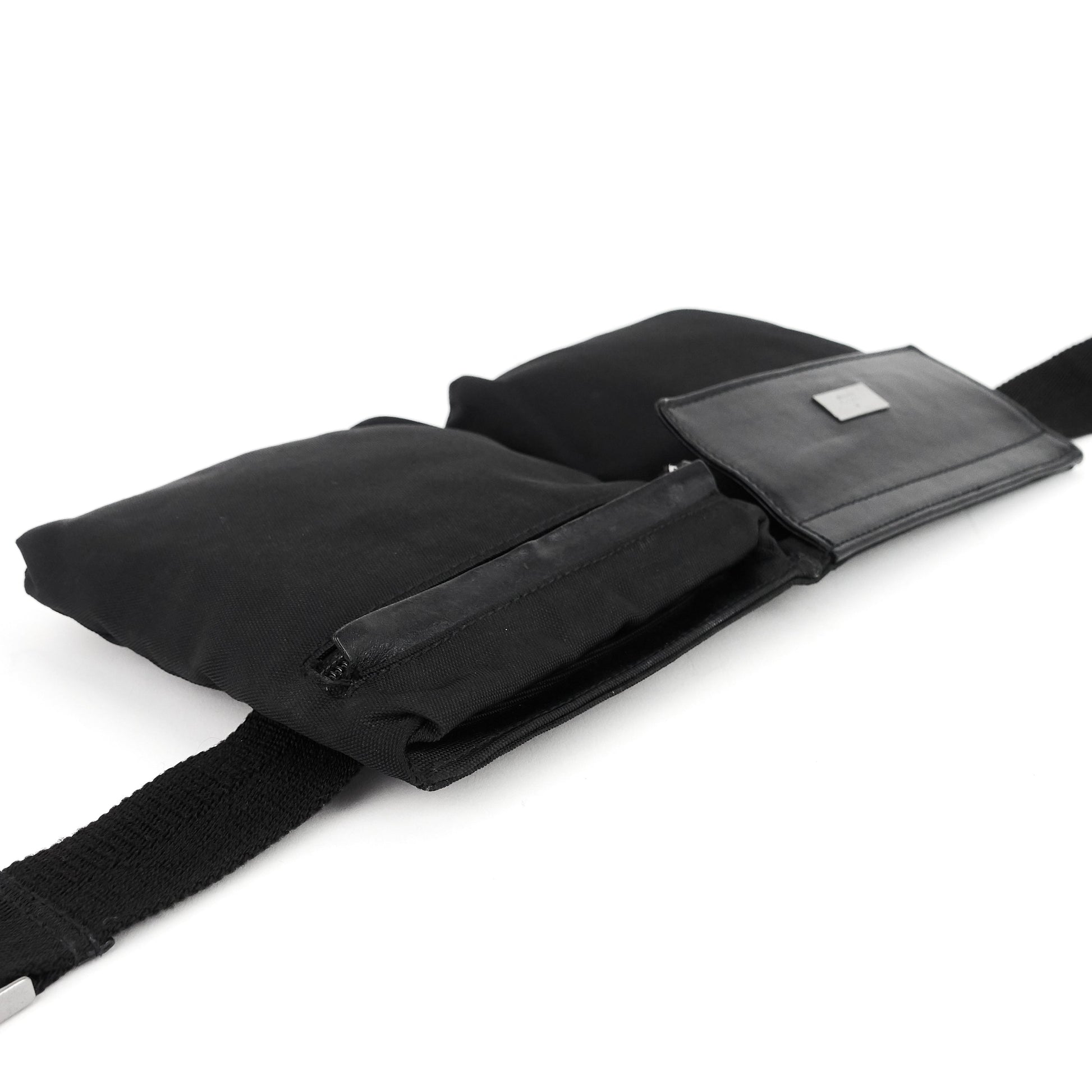 Gucci Nylon and Leather Belt Bag