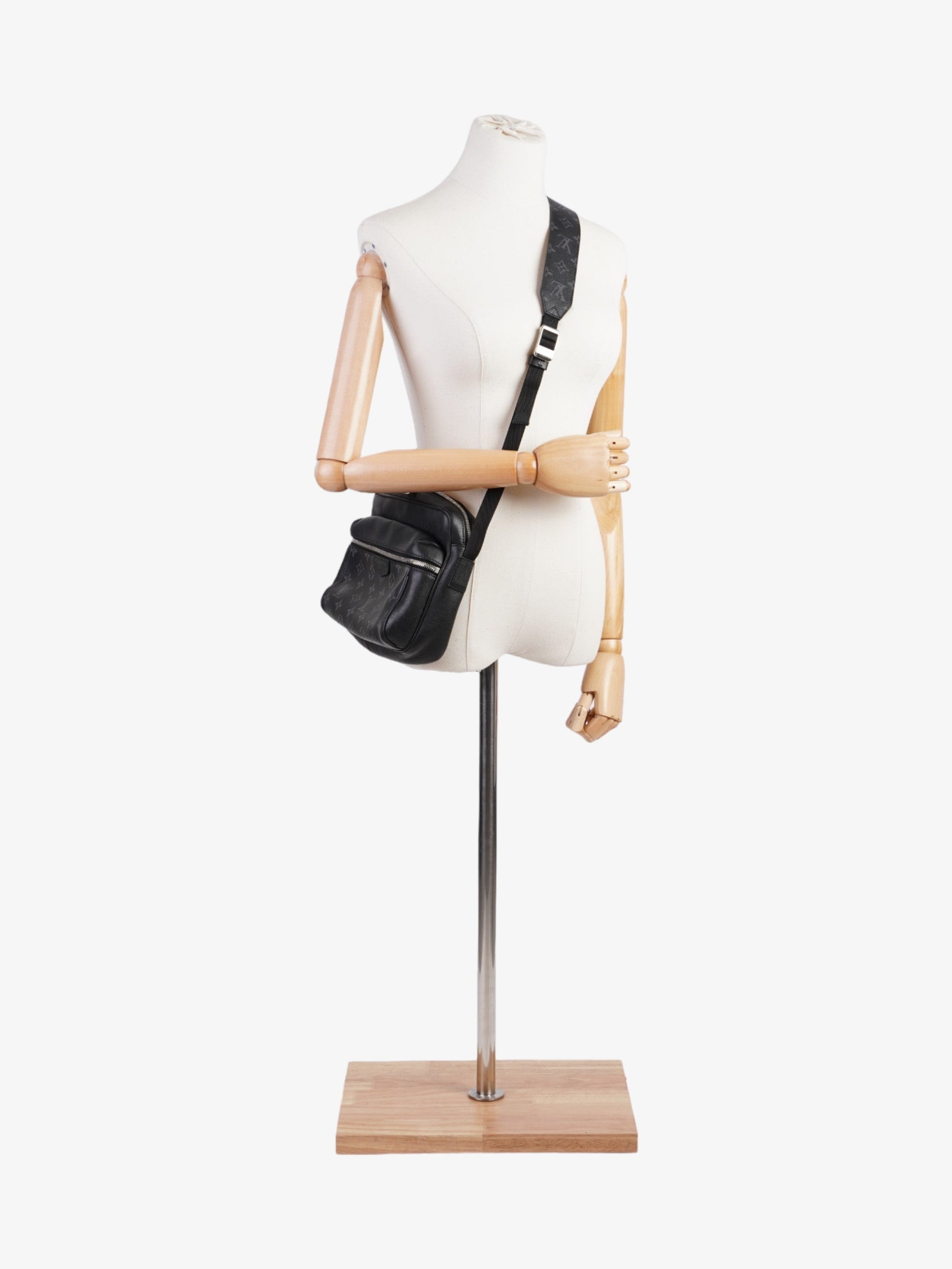 Louis Vuitton Outdoor Messenger Monogram Eclipse Coated Canvas