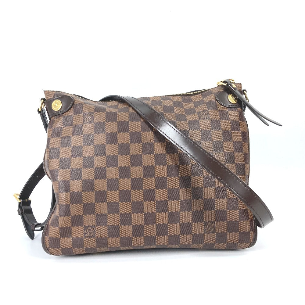 LOUIS VUITTON Shoulder Bag Damier canvas Brown Damier Duomo Women