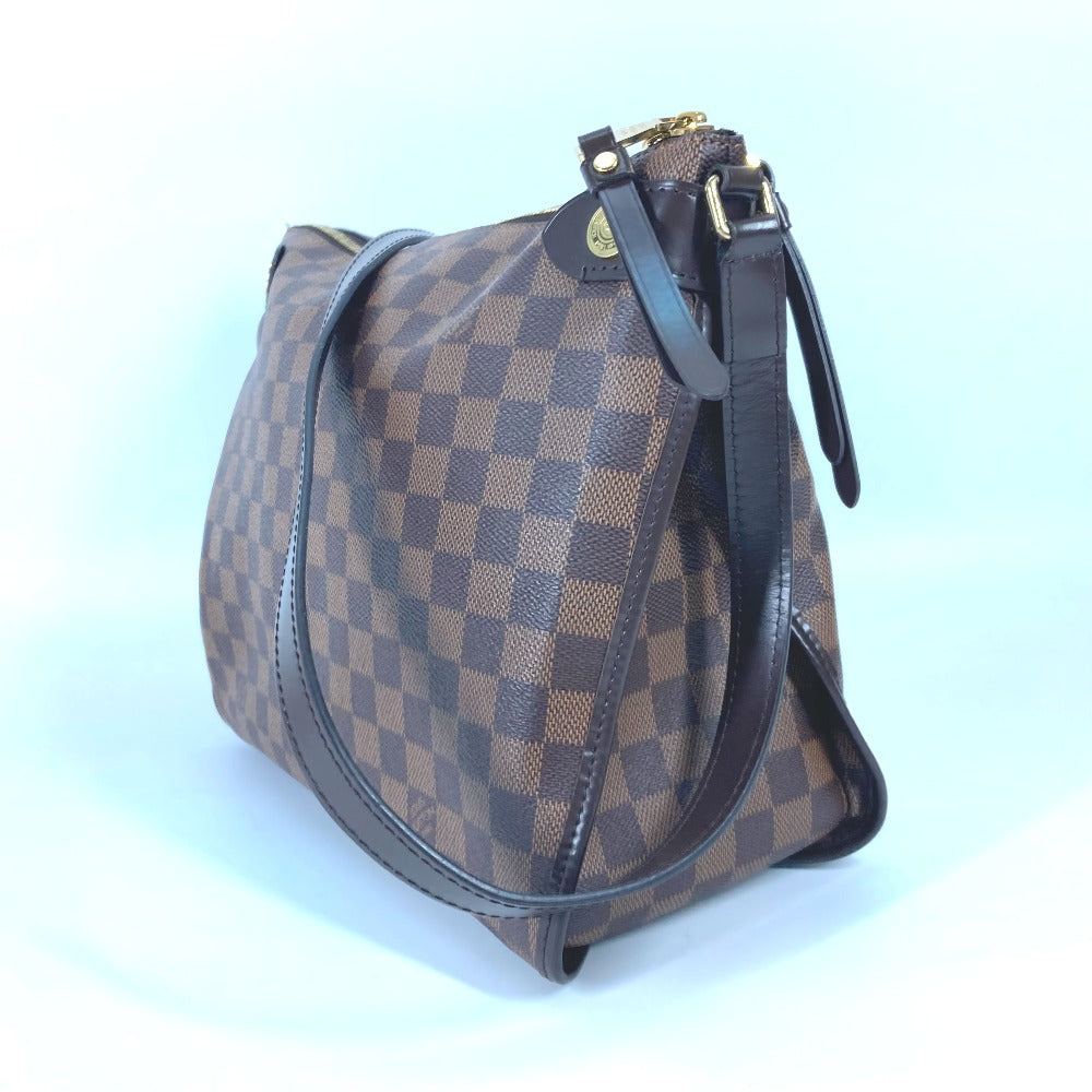 LOUIS VUITTON Shoulder Bag Damier canvas Brown Damier Duomo Women