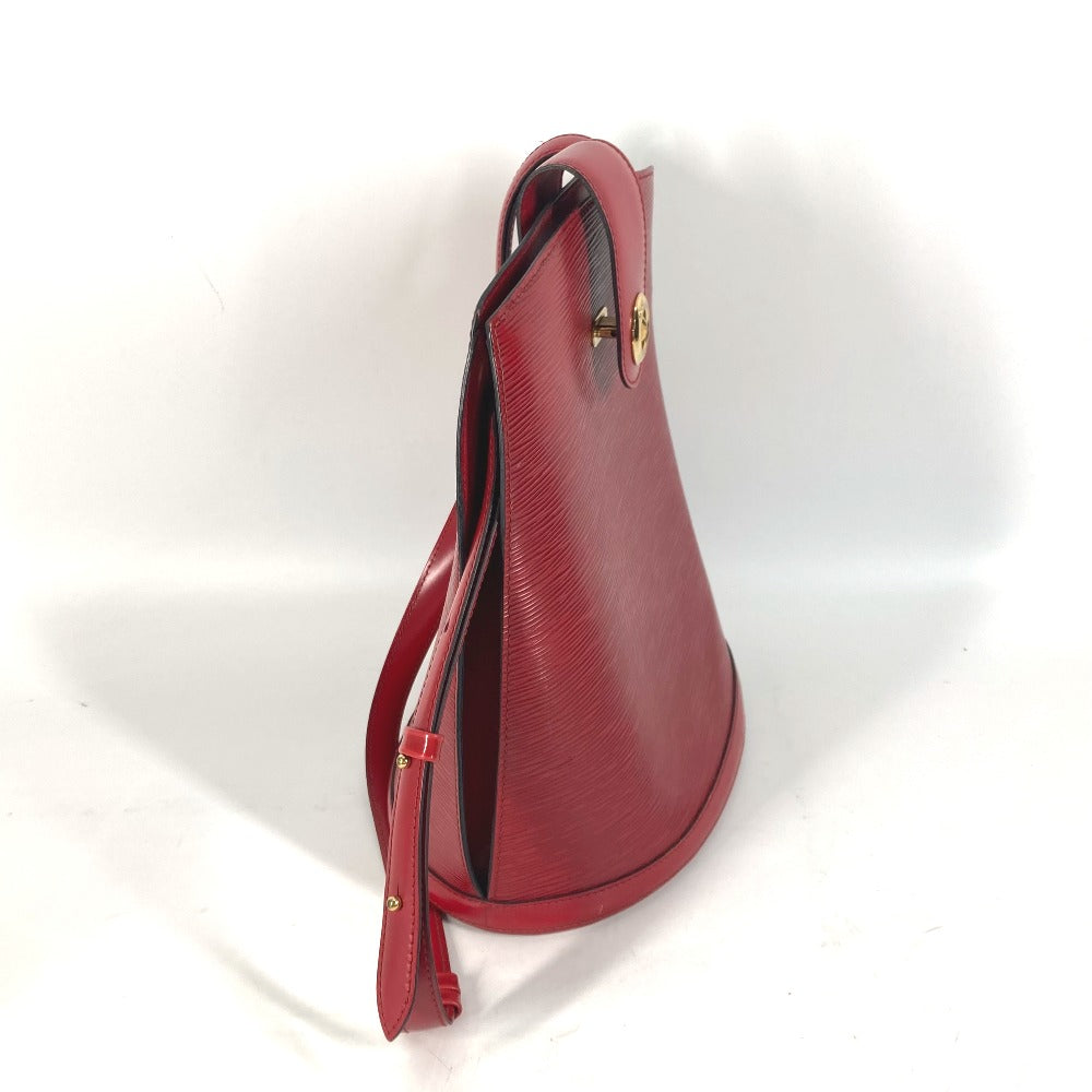 Elegant Women's Shoulder Bag | LOUIS VUITTON Shoulder Bag Epi Leather Red Epi Cluny