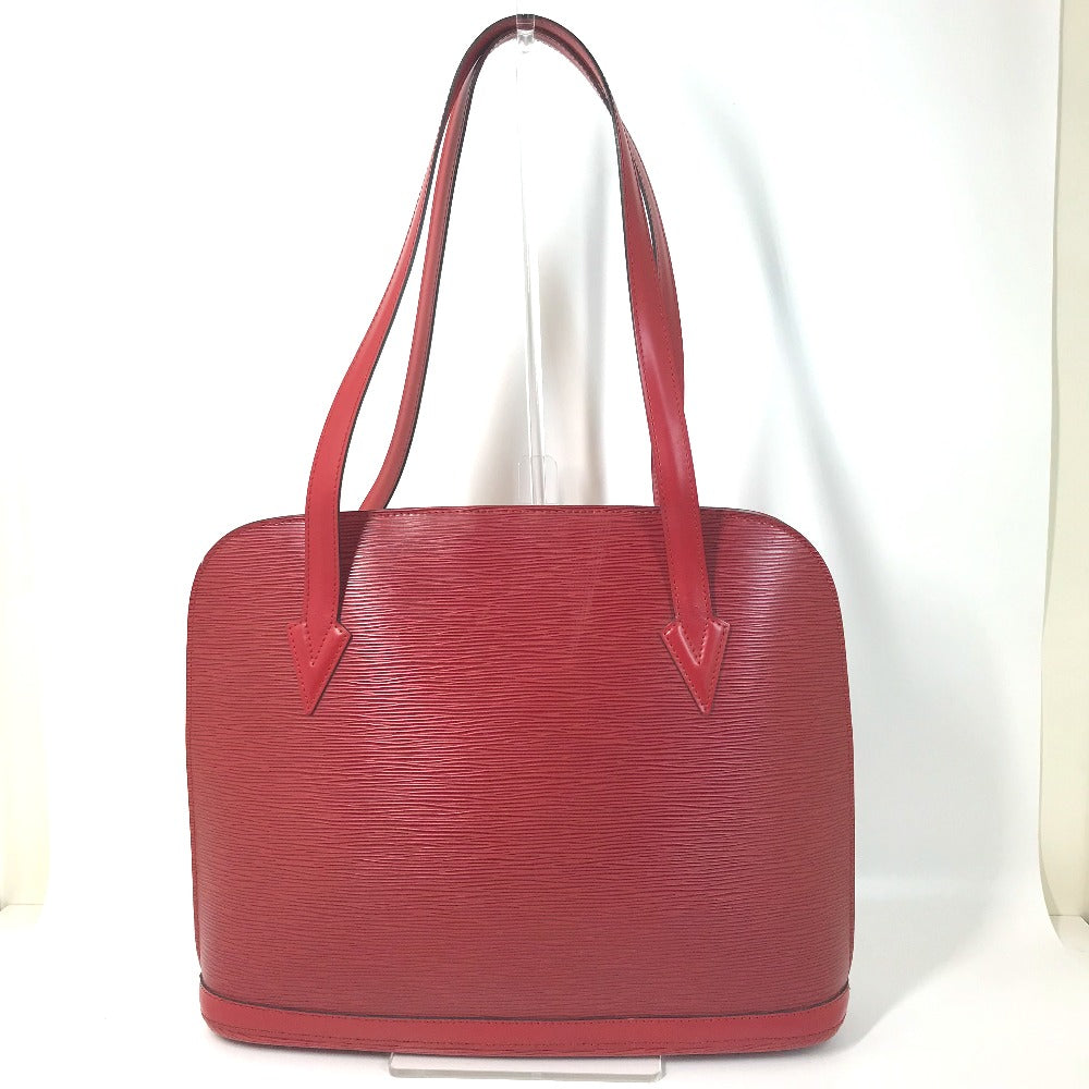 Elegant Women's Shoulder Bag | LOUIS VUITTON Shoulder Bag Epi Leather Red Epi Ryu Sac