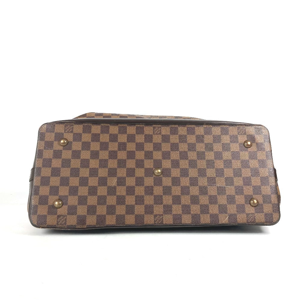 LOUIS VUITTON Handbag Damier canvas Brown Damier West end PM