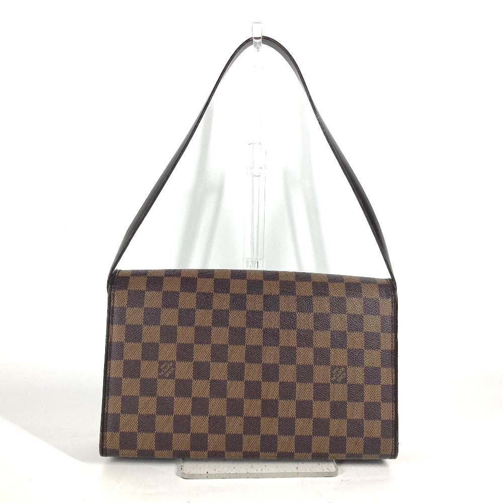 LOUIS VUITTON Shoulder Bag Damier canvas Brown Damier Tribeca Ron