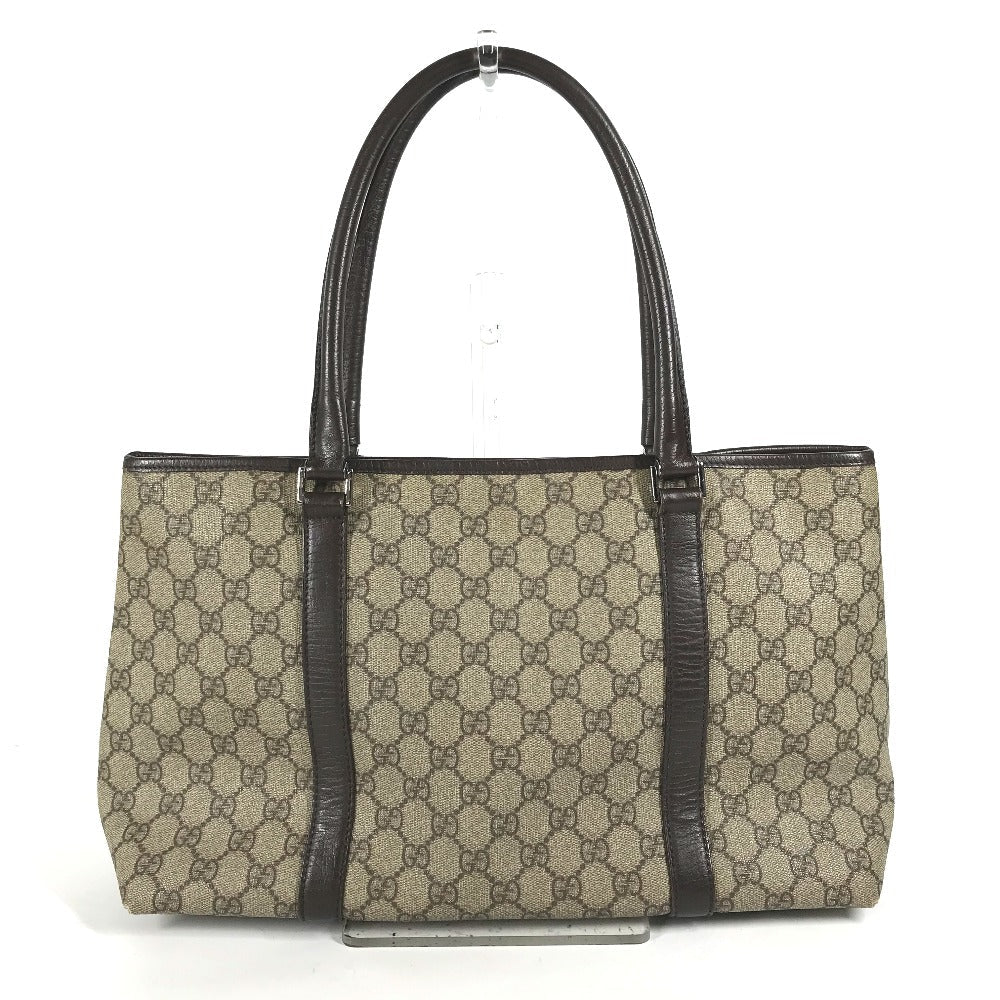 GUCCI Shoulder Bag 114595 GG Supreme canvas, leather beige GG Supreme Women