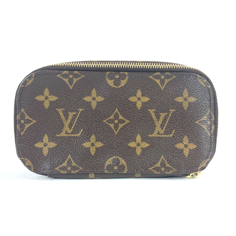 LOUIS VUITTON Cosmetics Pouch Monogram canvas Brown Monogram Truth brush