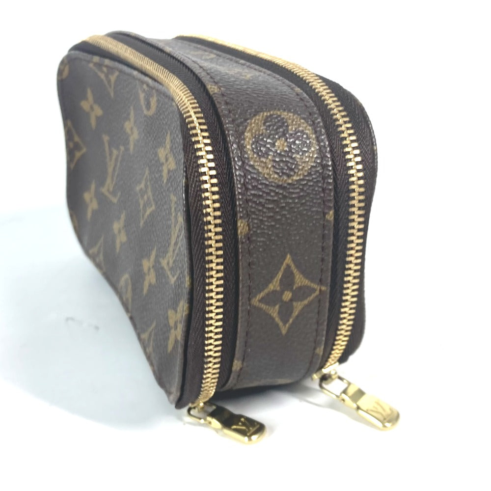 LOUIS VUITTON Cosmetics Pouch Monogram canvas Brown Monogram Truth brush
