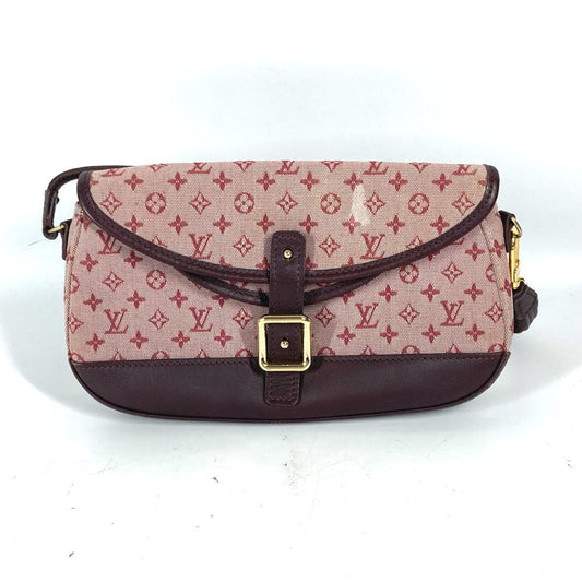 LOUIS VUITTON Shoulder Bag Monogram mini canvas Red Monogram mini Marjoly