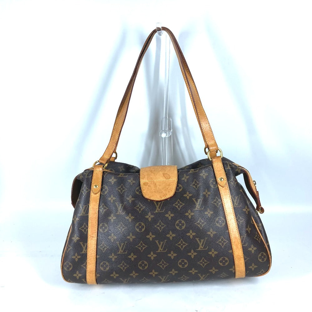 LOUIS VUITTON Shoulder Bag Monogram canvas Brown Monogram Stresa GM