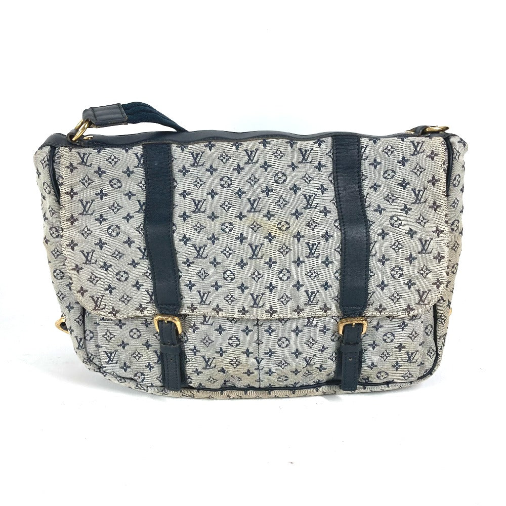 LOUIS VUITTON Shoulder Bag Monogram mini canvas Navy Monogram mini Sac Maman