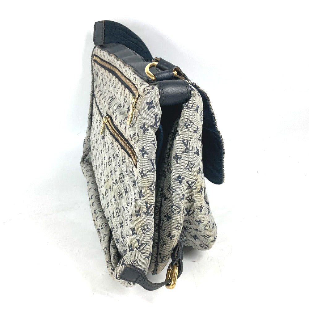 LOUIS VUITTON Shoulder Bag Monogram mini canvas Navy Monogram mini Sac Maman