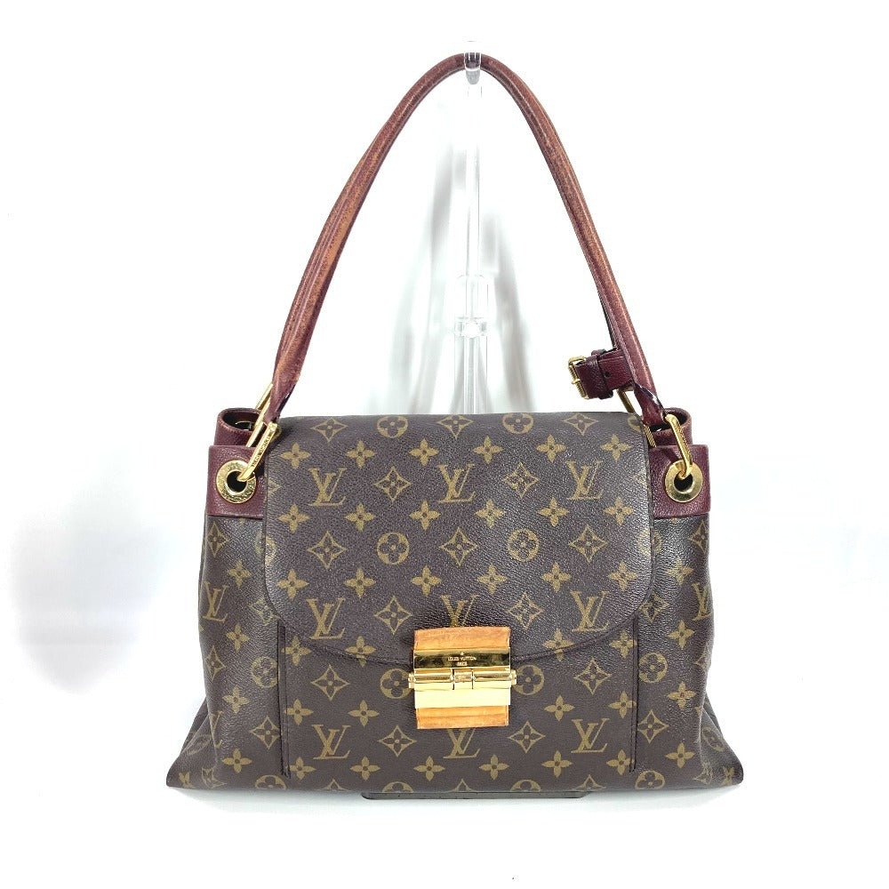LOUIS VUITTON Shoulder Bag Monogram canvas Brown Monogram Olympe unisex(Unisex)