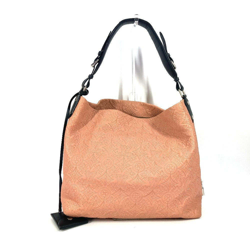 LOUIS VUITTON Shoulder Bag monogram antique leather pink Monogram Antia Hobo PM Women