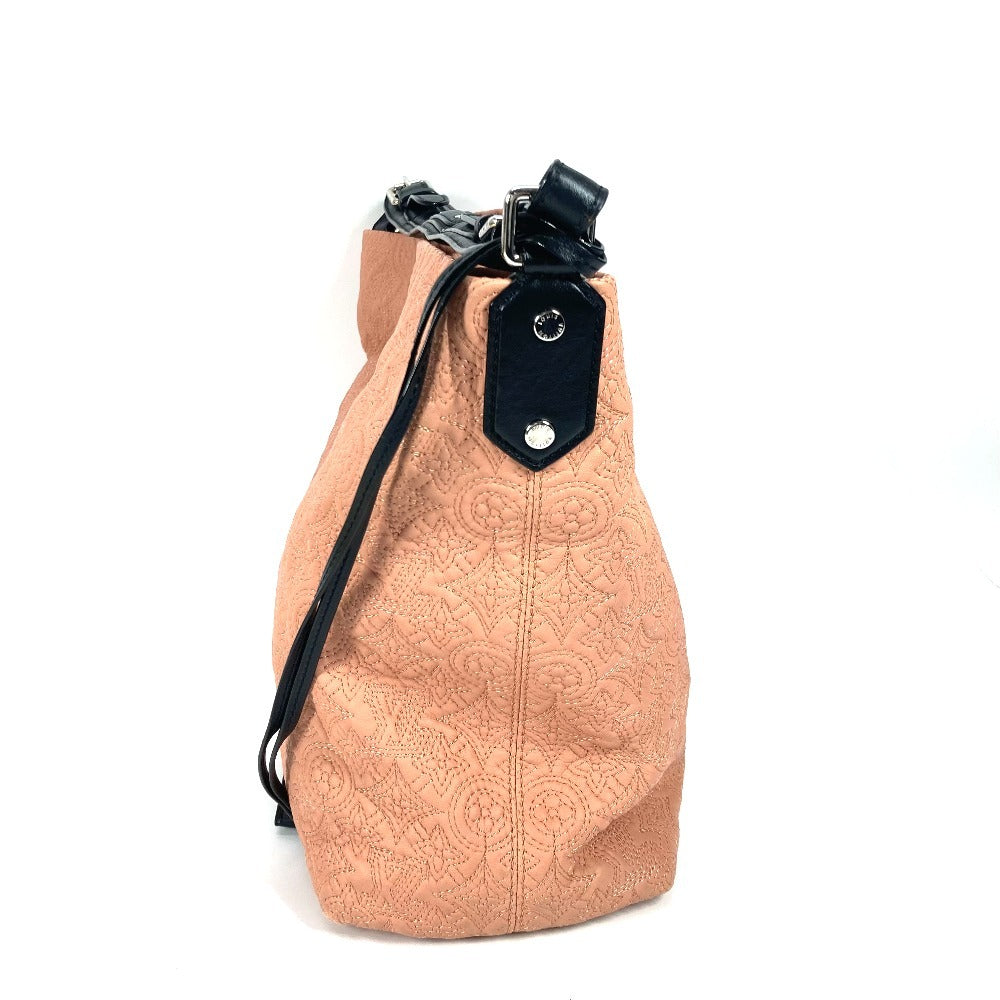 LOUIS VUITTON Shoulder Bag monogram antique leather pink Monogram Antia Hobo PM Women