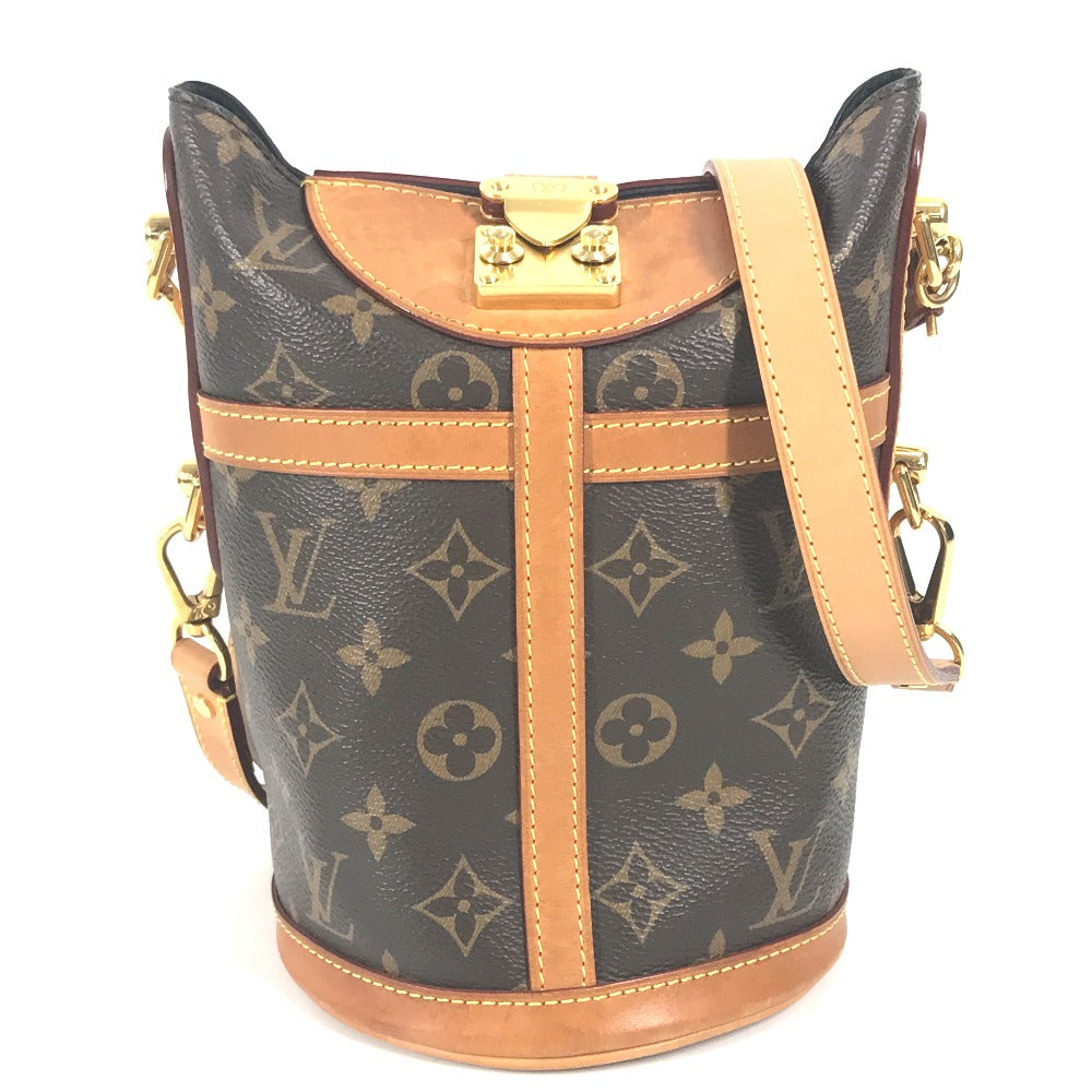 LOUIS VUITTON Shoulder Bag Monogram canvas Brown Monogram Duffel bag unisex(Unisex)