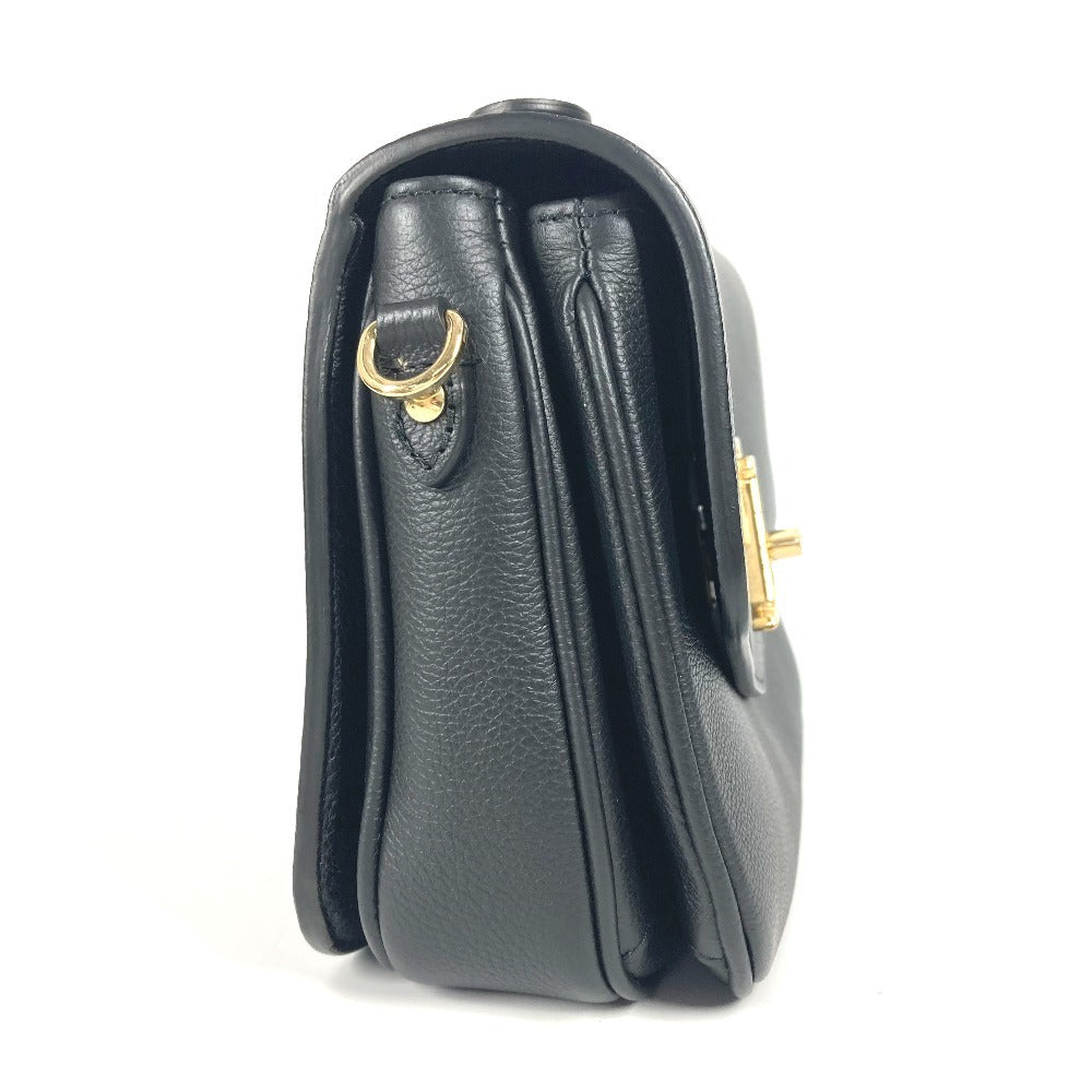 Elegant Women's Shoulder Bag | LOUIS VUITTON Shoulder Bag , Grained calf leather black Oxford