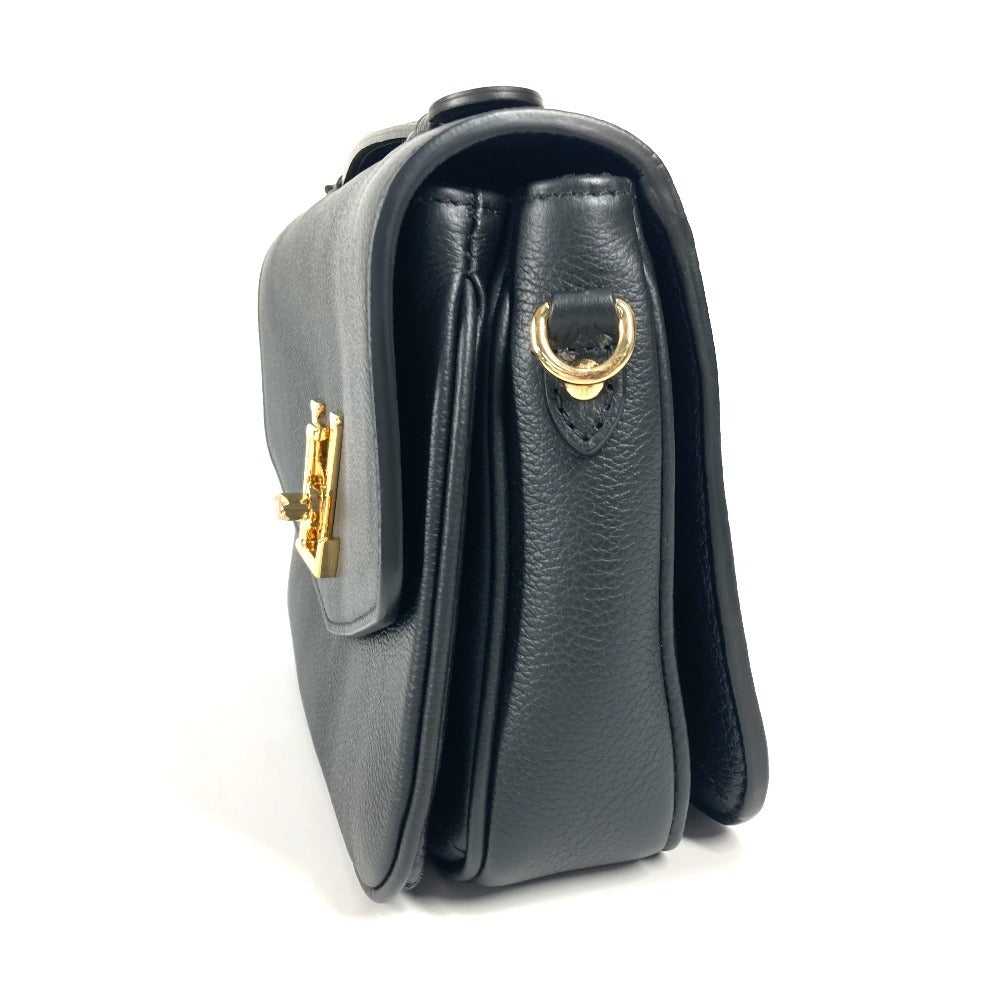 Elegant Women's Shoulder Bag | LOUIS VUITTON Shoulder Bag , Grained calf leather black Oxford
