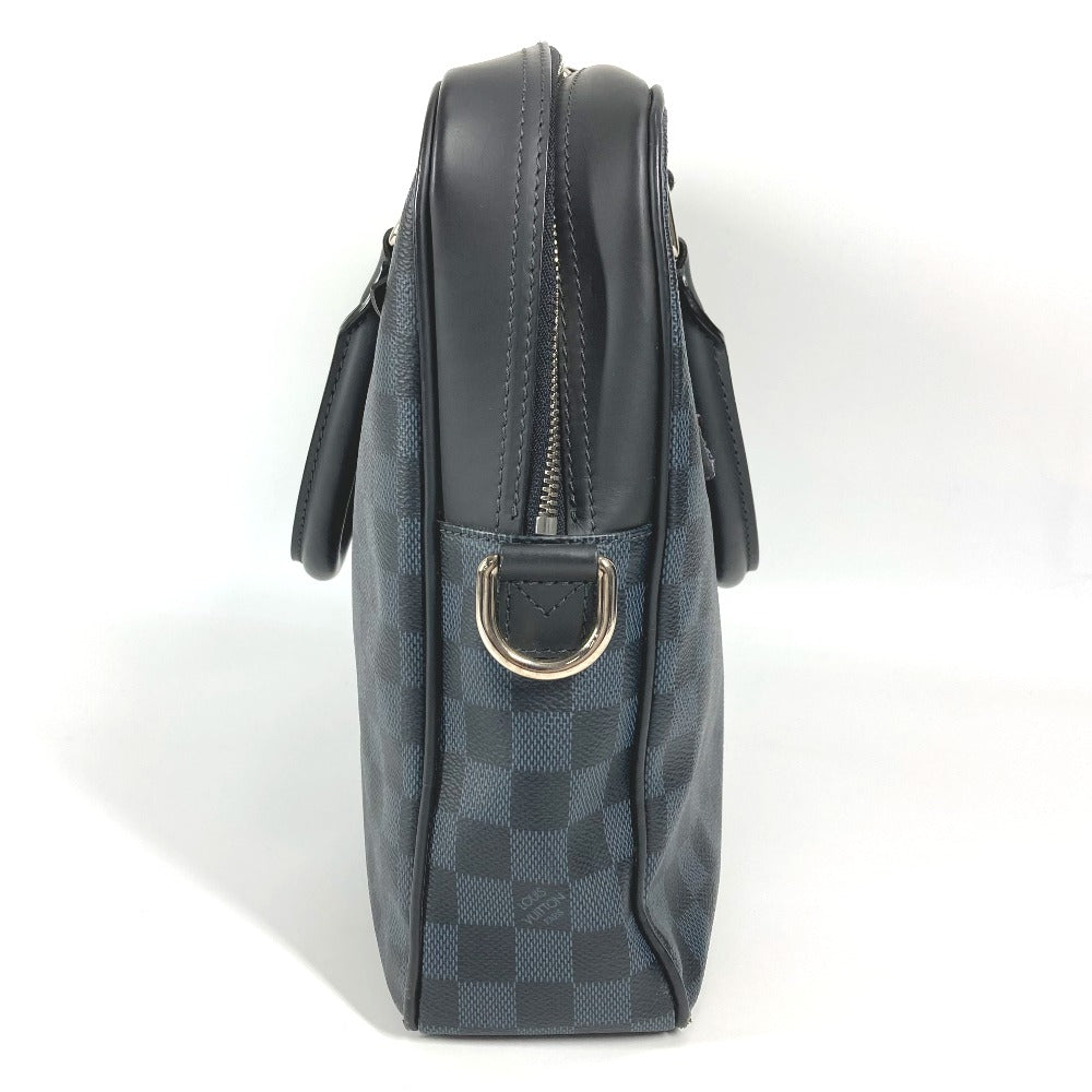 LOUIS VUITTON Handbag Damier Cobalt Canvas Navy Damier Cobalt Porto Documan Business PDB mens