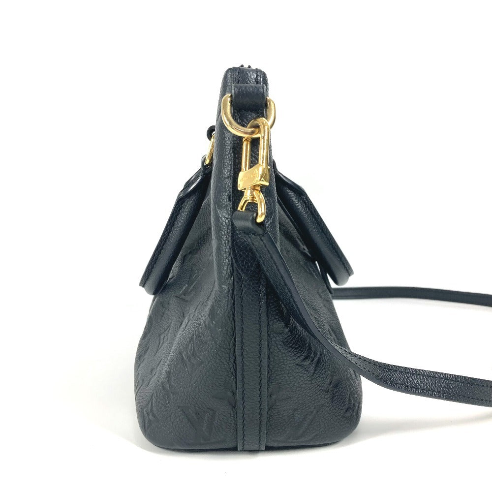 LOUIS VUITTON Shoulder Bag Monogram Ann Platt Leather Navy Monogram Ann Platt Marizane PM Women