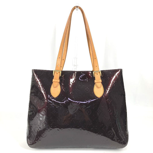 LOUIS VUITTON Shoulder Bag Monogram Vernis Canvas purple Monogram Vernis Brentwood Women