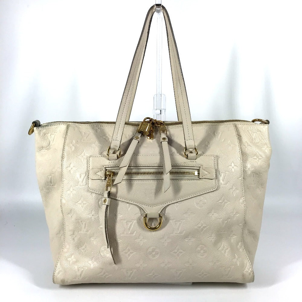 LOUIS VUITTON Shoulder Bag Monogram Ann Platt Leather white Monogram Ann Platt Remunize PM unisex(Unisex)