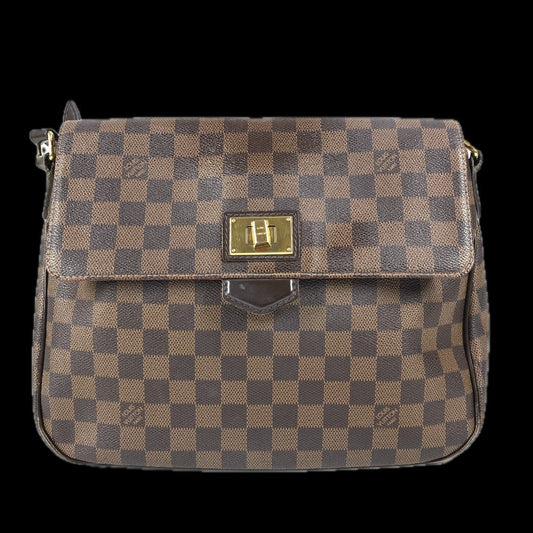 LOUIS VUITTON Shoulder Bag Damier canvas Brown Damier Buzaslowsbury