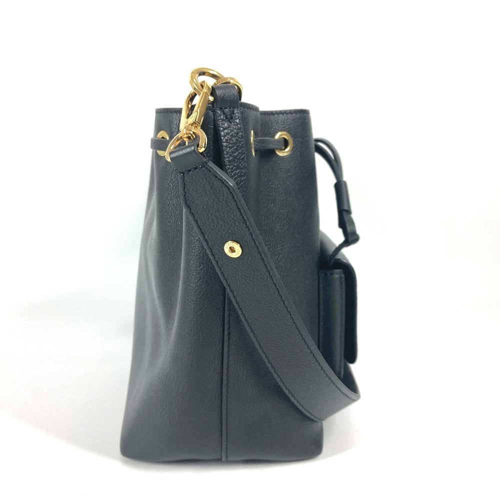 Elegant Women's Shoulder Bag | LOUIS VUITTON Shoulder Bag leather black Rock Me BucketNV