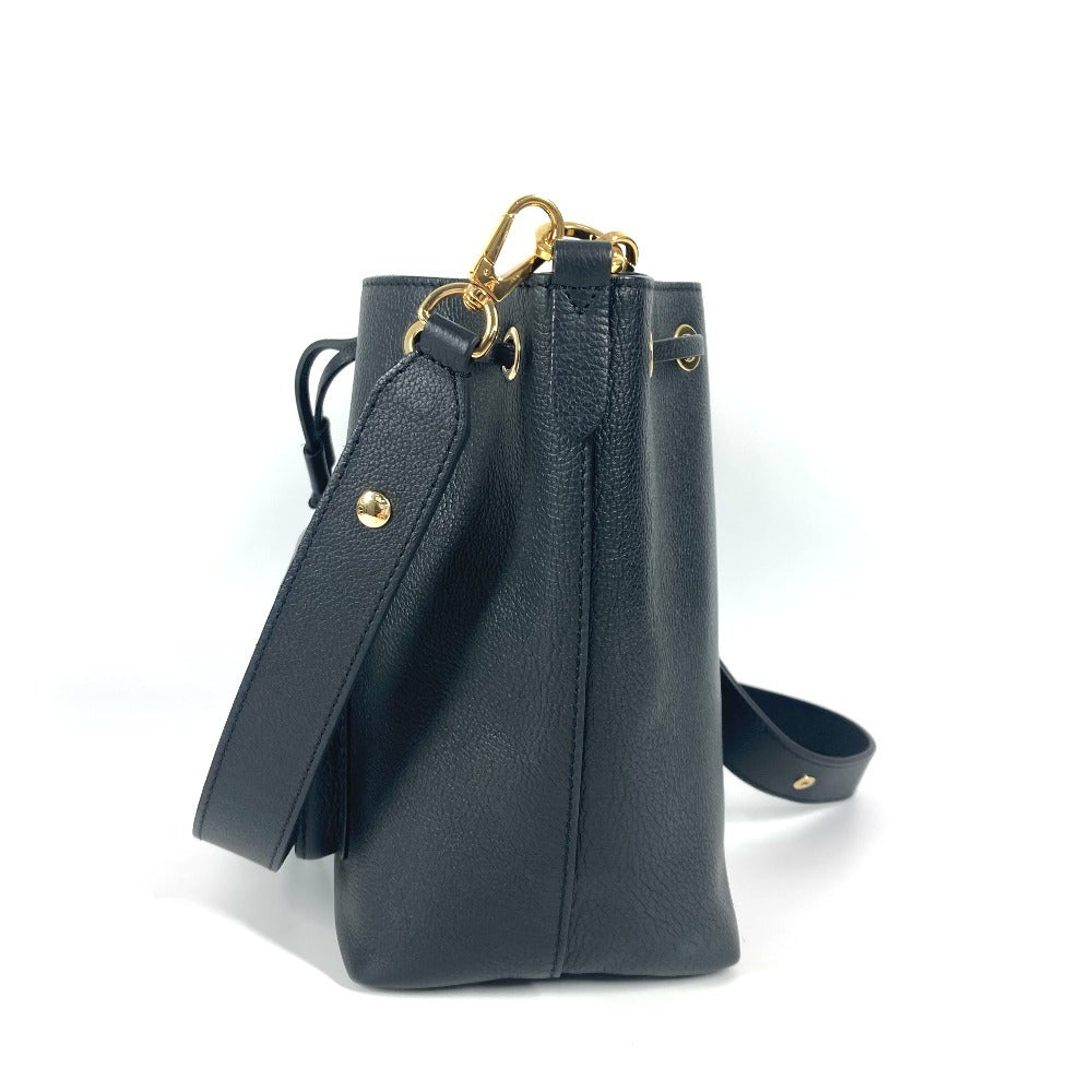 Elegant Women's Shoulder Bag | LOUIS VUITTON Shoulder Bag leather black Rock Me BucketNV