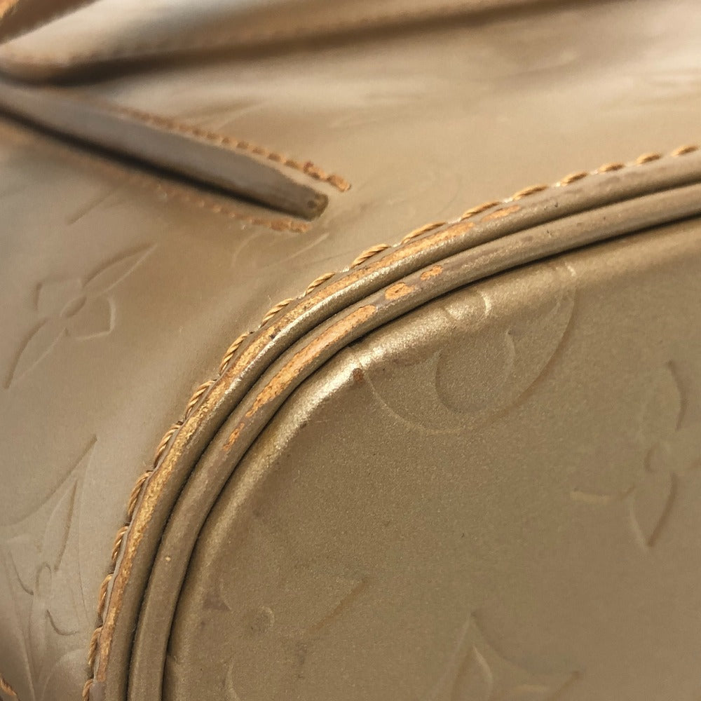 LOUIS VUITTON Shoulder Bag Monogram mat leather beige Monogram mat Alston