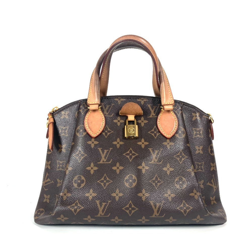 LOUIS VUITTON Handbag Monogram canvas Brown Monogram Rivory PM