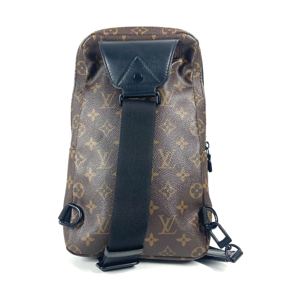 LOUIS VUITTON Sling bag Monogram macacer canvas Brown Monogram macacer Avenue Sling Bag
