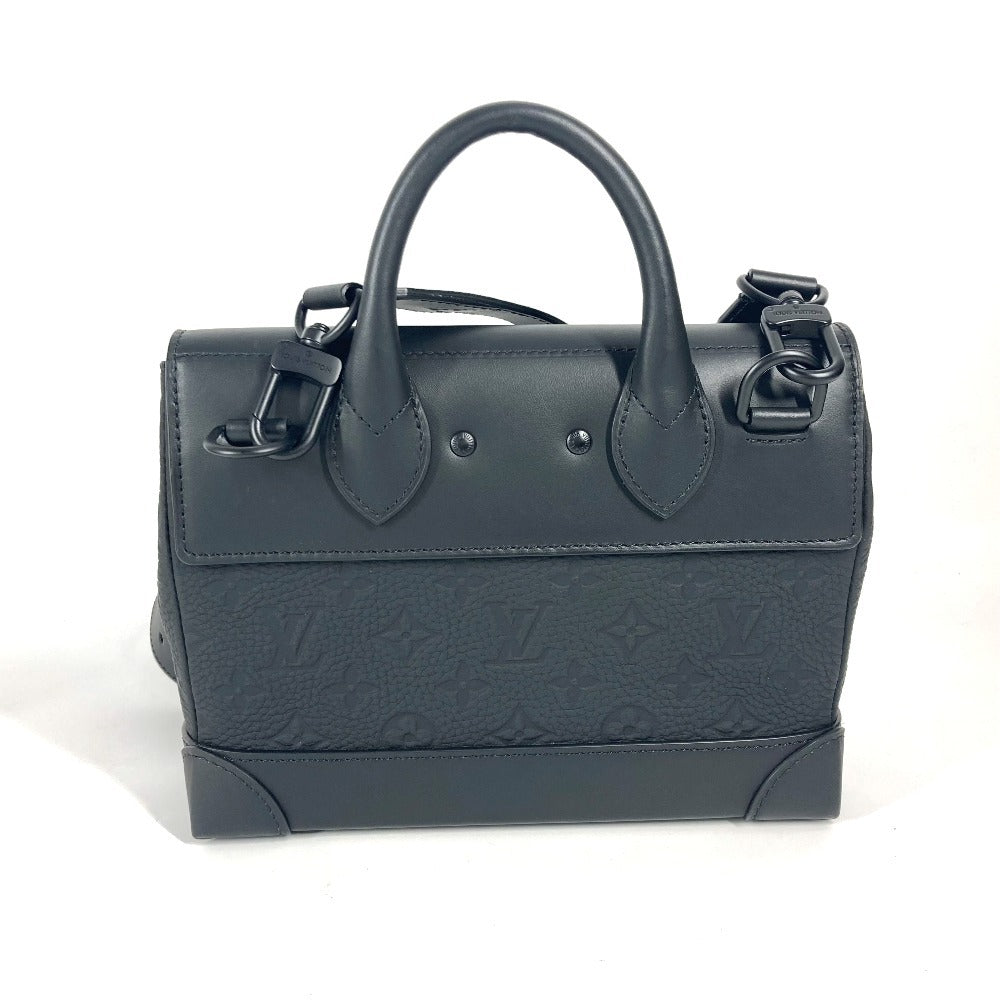 Luxury Women's Handbag | LOUIS VUITTON Handbag Taurillon Clemence Leather black Taurillon Clemence Monogram Steamer PM