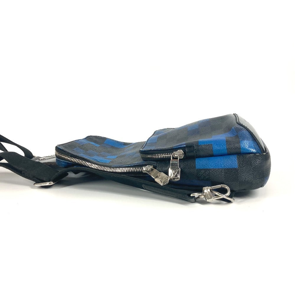 LOUIS VUITTON Sling bag Damier Grafitto Canvas blue Damier graphic pixel Avenue Sling Bag