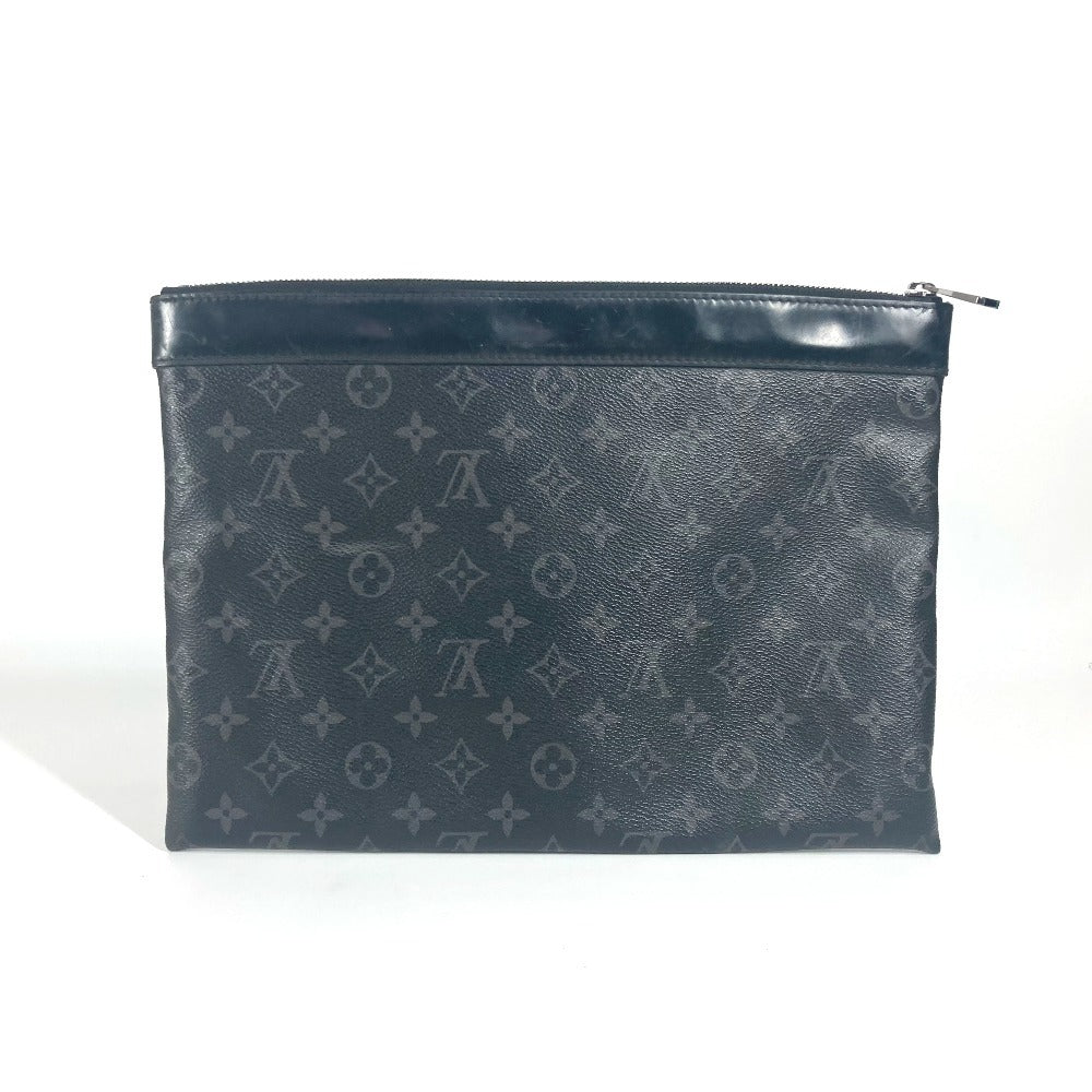LOUIS VUITTON Clutch bag Monogram Eclipse Canvas black Monogram Eclipse Pochette Discovery