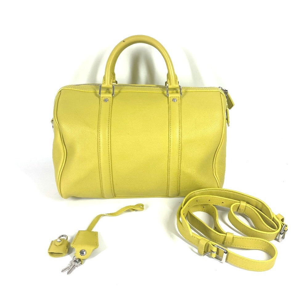 Luxury Women's Handbag | LOUIS VUITTON Handbag leather yellow Sofia Coppola collaboration SC Bag PM Parnassus
