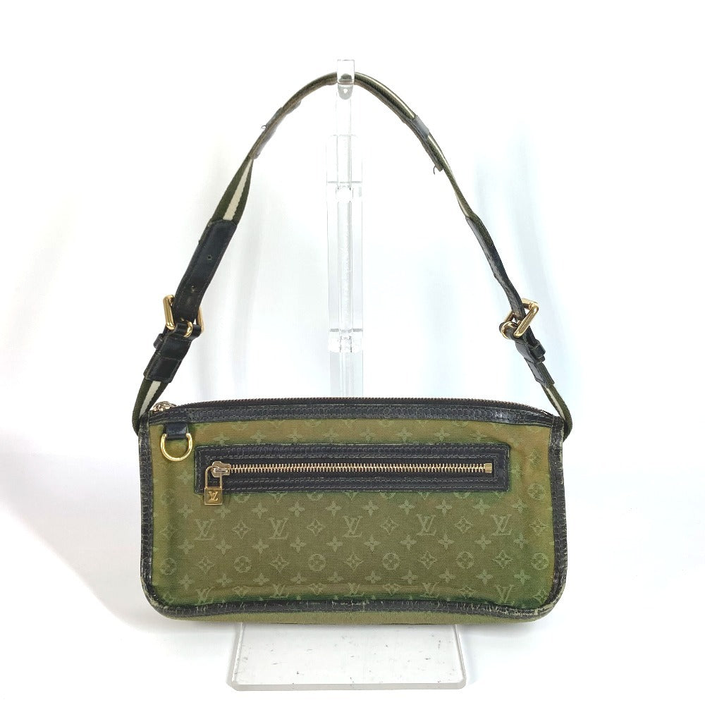 LOUIS VUITTON Shoulder Bag Monogram mini canvas khaki Monogram mini Catrain