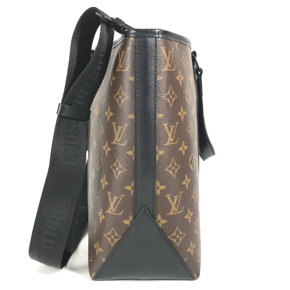 LOUIS VUITTON Shoulder Bag Monogram macacer canvas Brown Monogram macacer Weekend Tote PM Weekend Tote PM