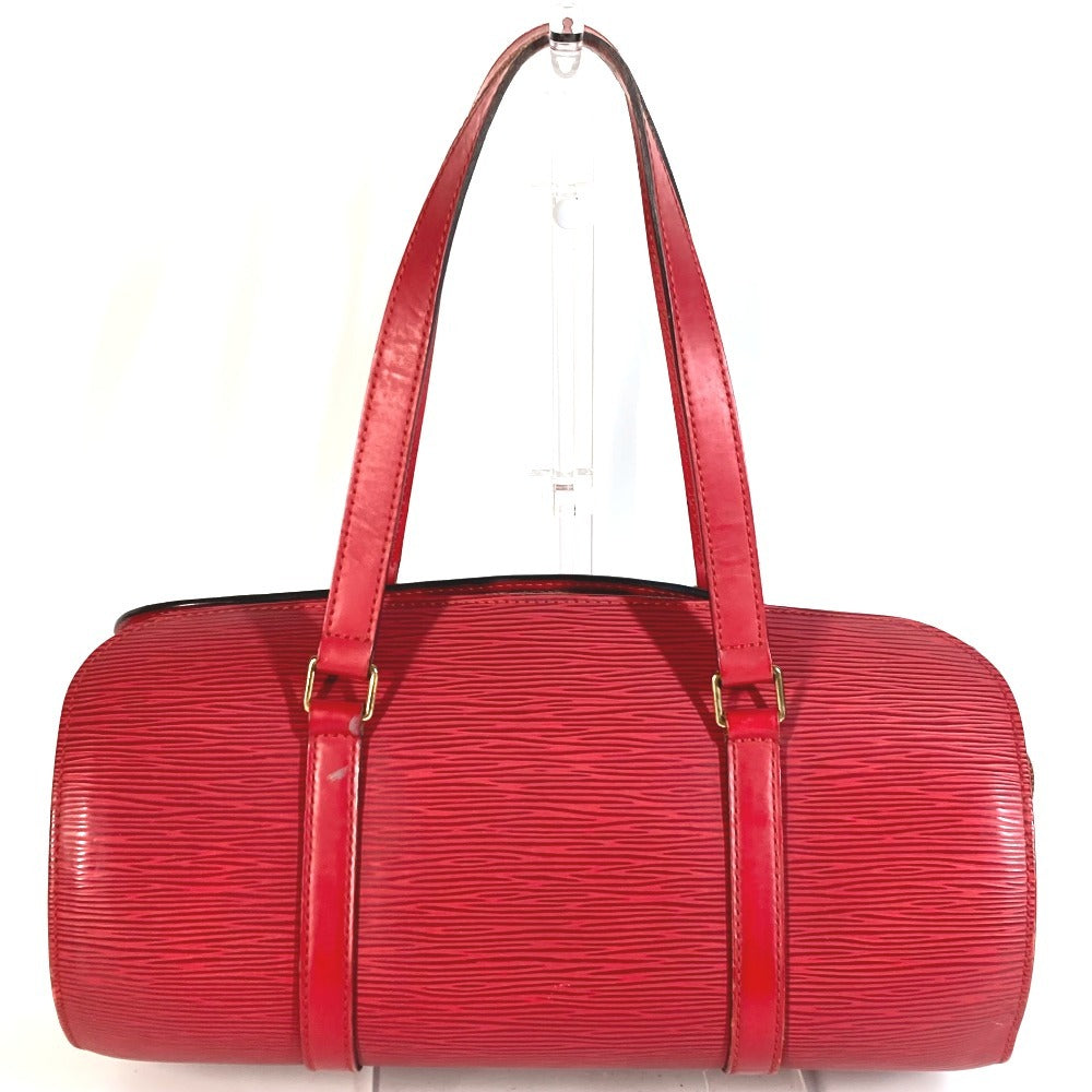 LOUIS VUITTON Handbag Epi Leather Red Epi Suflo