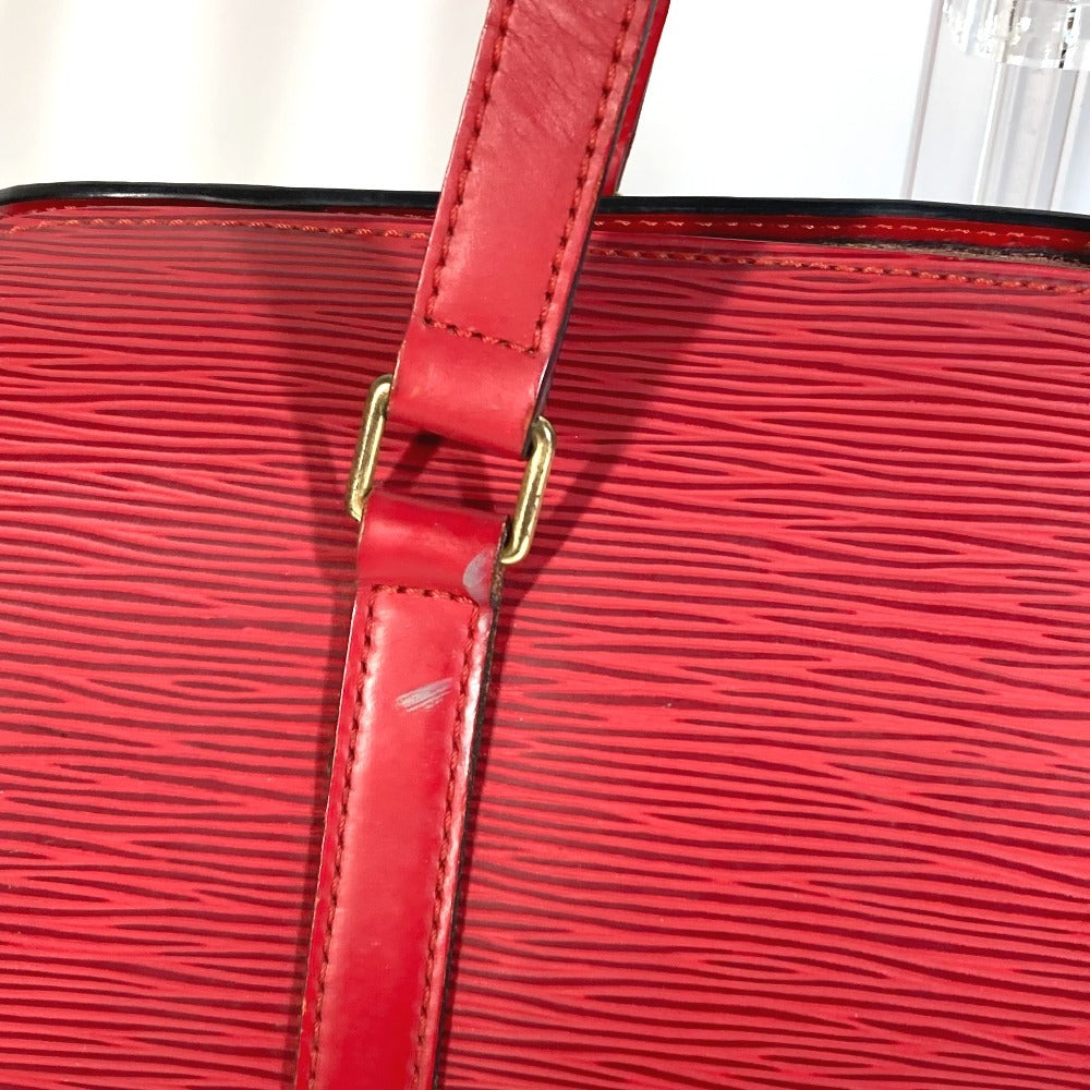 LOUIS VUITTON Handbag Epi Leather Red Epi Suflo