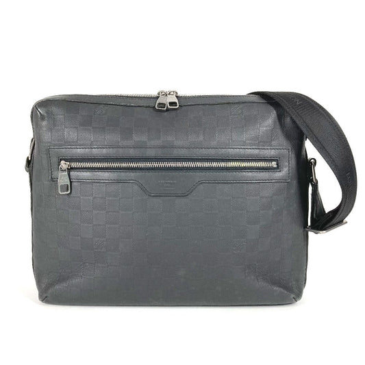 LOUIS VUITTON Shoulder Bag Damier Anfini Leather black Damier Anfini Calypso MM Calypso MM