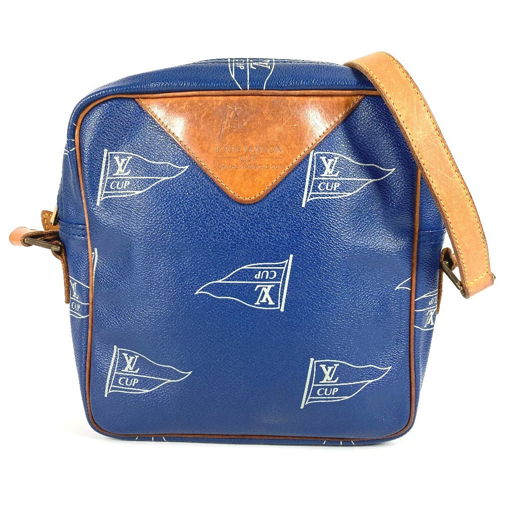 LOUIS VUITTON Shoulder Bag leather blue LV cup louis vuitton cup Sac San Diego