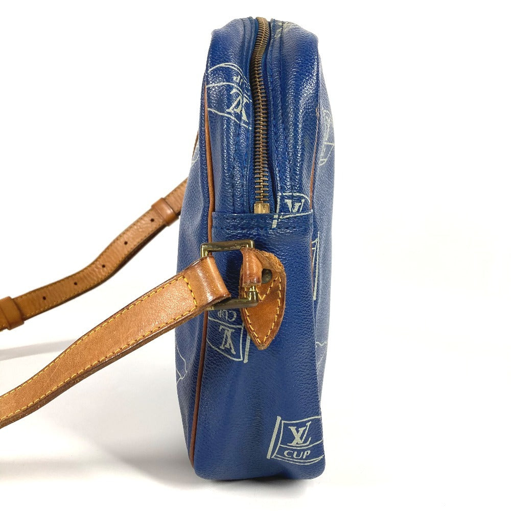 LOUIS VUITTON Shoulder Bag leather blue LV cup louis vuitton cup Sac San Diego