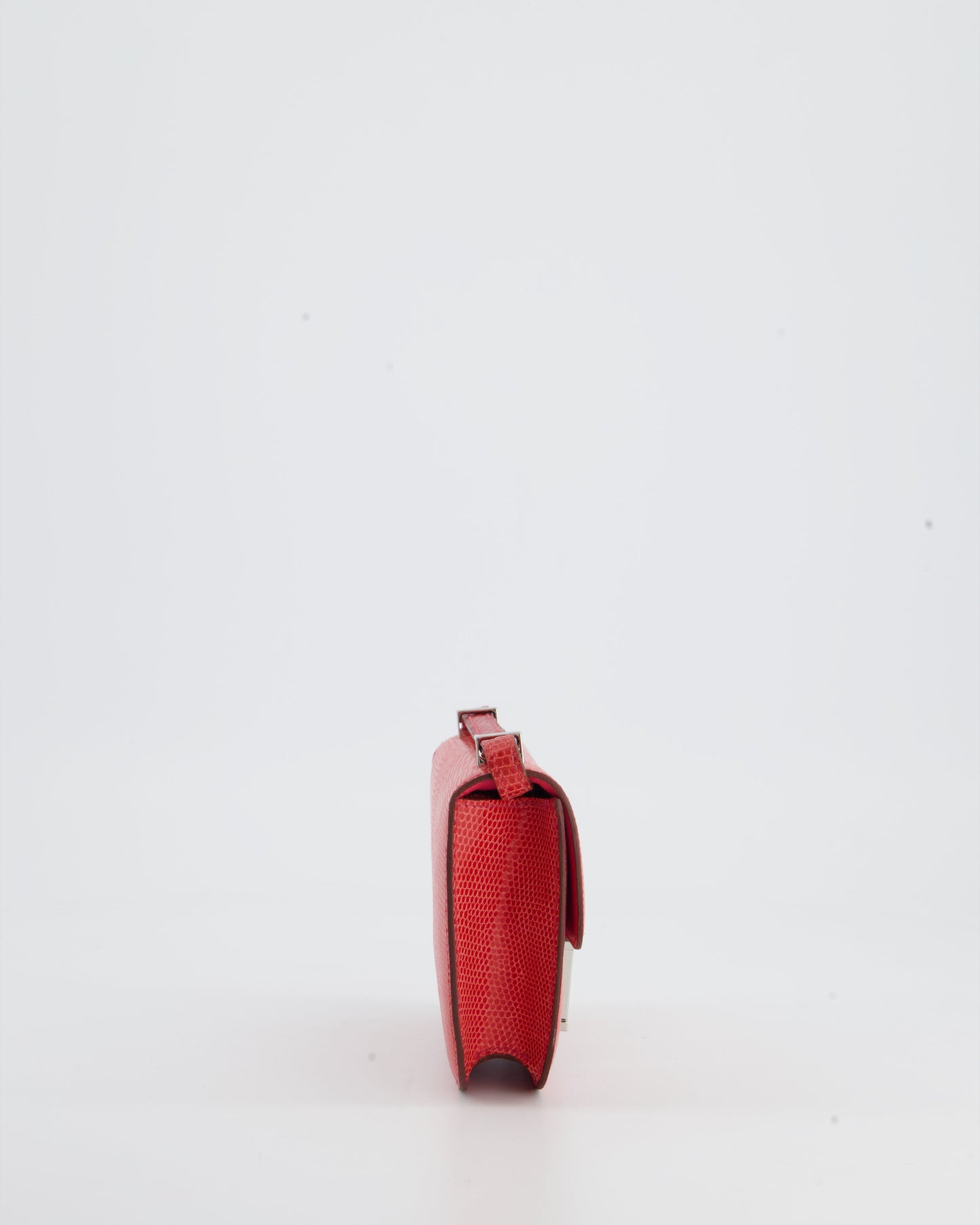 *RARE* Hermes Constance II Micro Bag in Rouge Lizard with Palladium Hardware