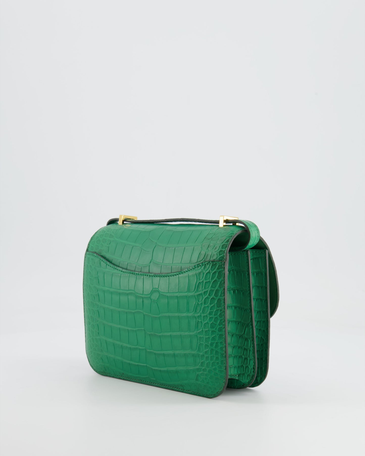 *STORE FRESH* Hermes Constance III 18 Bag in Cactus Alligator Mississippiensis Leather with Gold Hardware