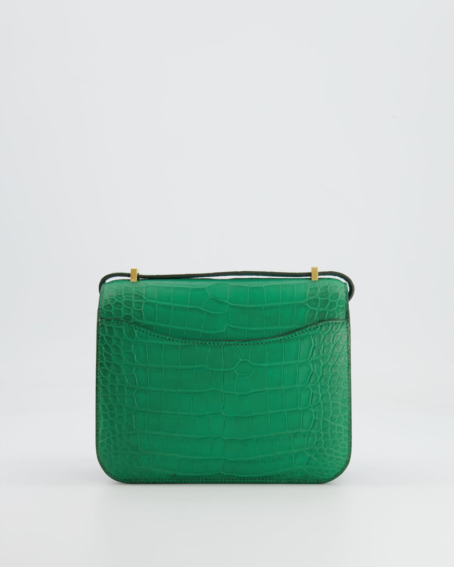 *STORE FRESH* Hermes Constance III 18 Bag in Cactus Alligator Mississippiensis Leather with Gold Hardware