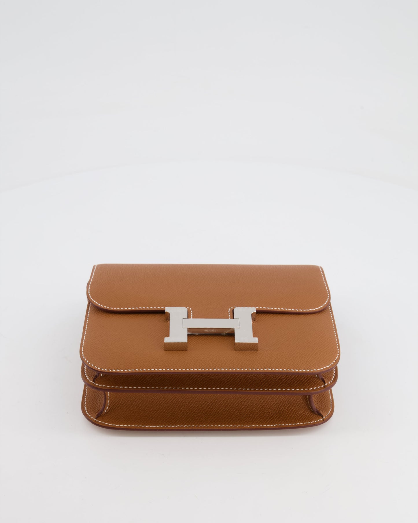 *HOT* Hermes Constance III 18 Miroir Bag in Gold Epsom Leather with Palladium Hardware