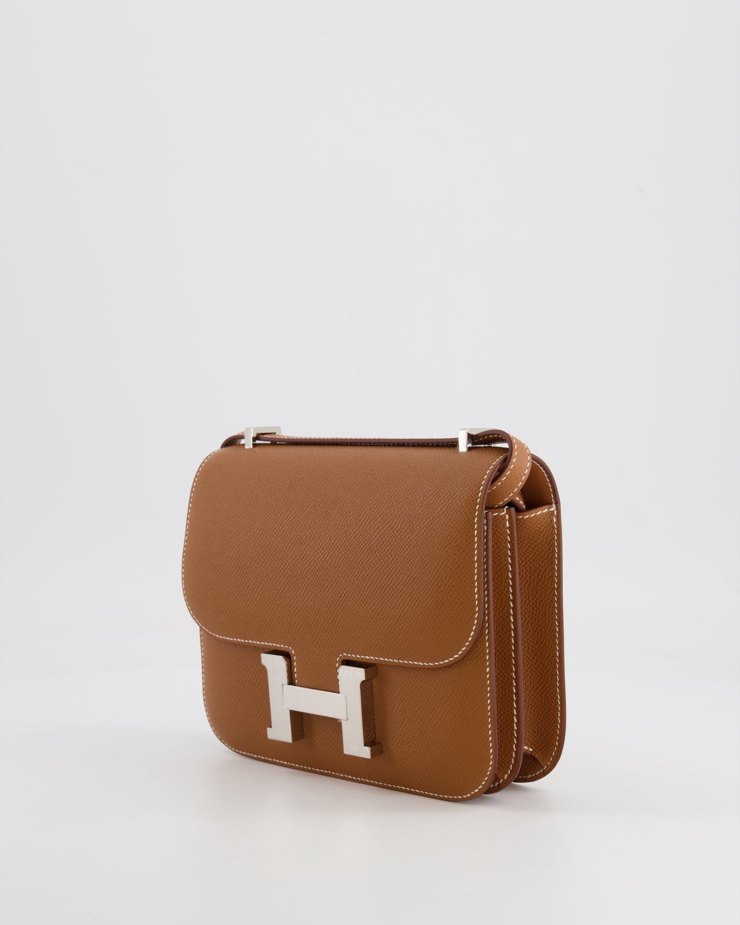 *HOT* Hermes Constance III 18 Miroir Bag in Gold Epsom Leather with Palladium Hardware