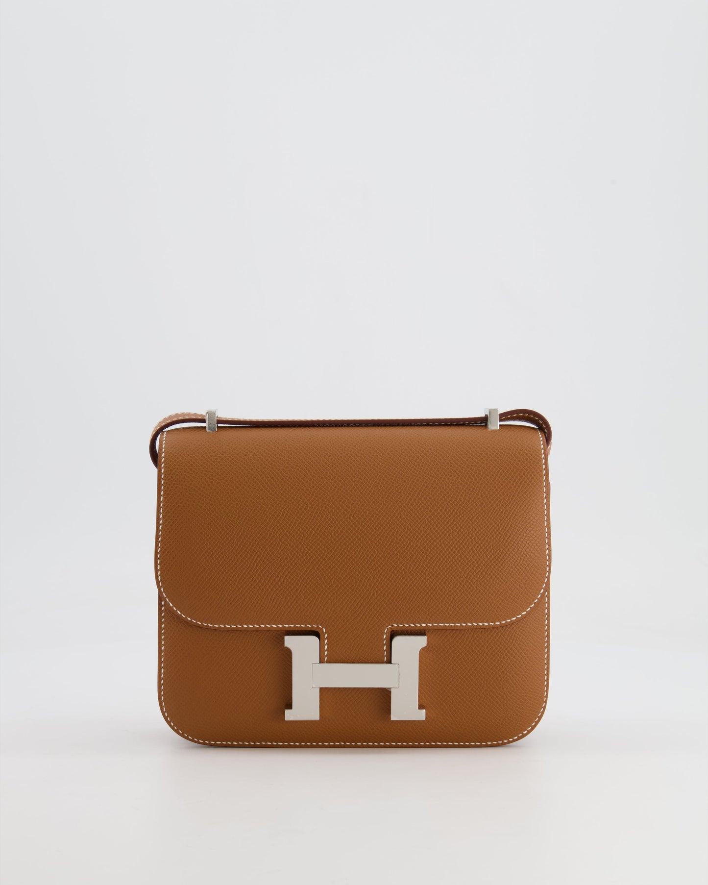 *HOT* Hermes Constance III 18 Miroir Bag in Gold Epsom Leather with Palladium Hardware