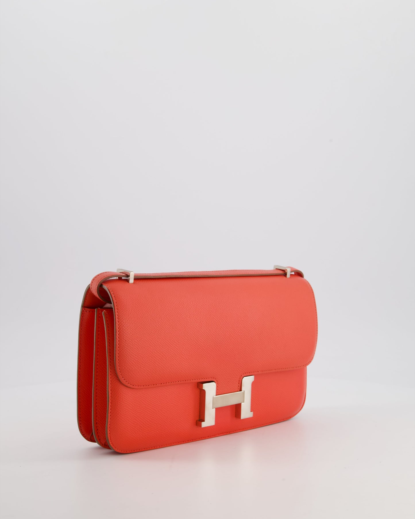 Hermes Constance Elan Bag in Rose Jaipur Epsom Leather with Palladium Hardware